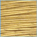 Metallic Gold Plated beading wire swatch