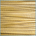 24 K Gold Plated beading wire swatch