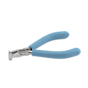 Designer Series Wire Banding Pliers, Pacific Blue Vinyl-Free Grips, creates Single-Wide Bands for 20 & 21 gauge wire, Stainless Steel, 5.5 in / 14 cm