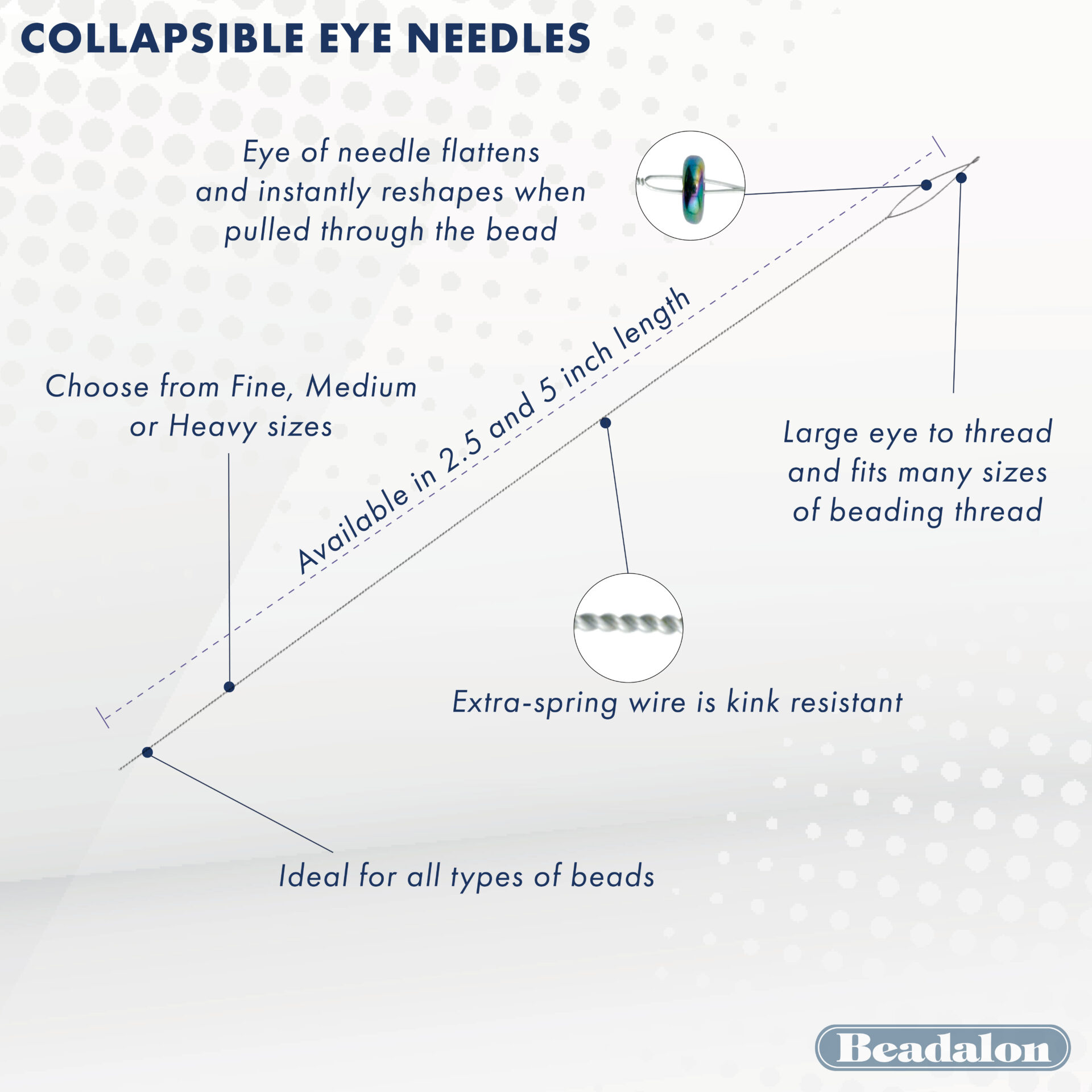 Collapsible Eye Needles - Image 3