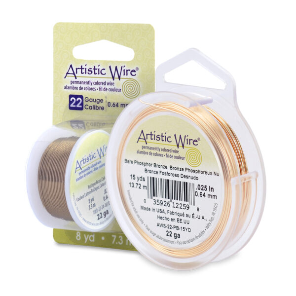 Artistic Wire - Standard Colors - Antique Brass Color