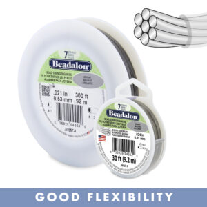 7 Strand Bead Stringing Wire - Assorted