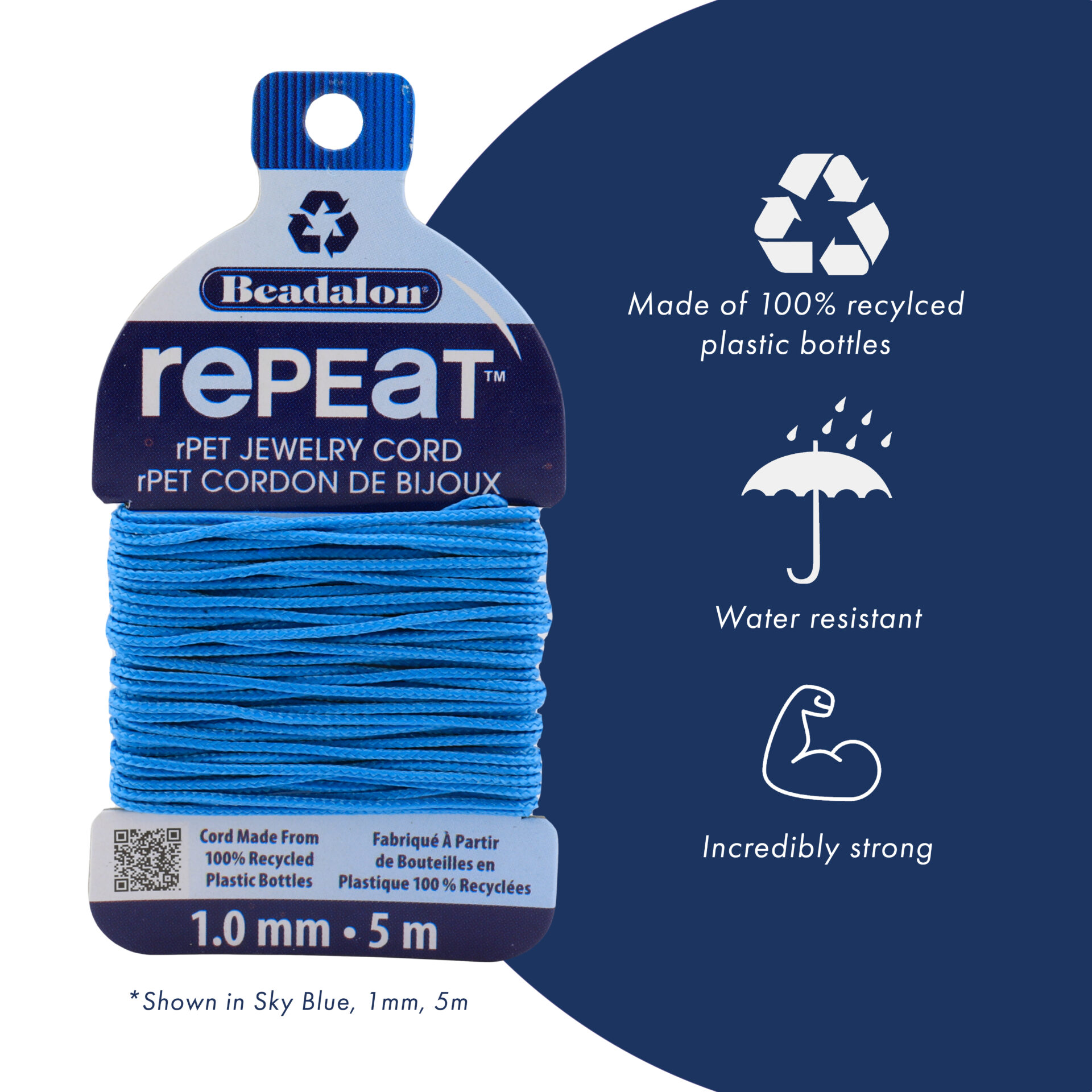 RePEaT Jewelry Cord - Lime Green - Image 3