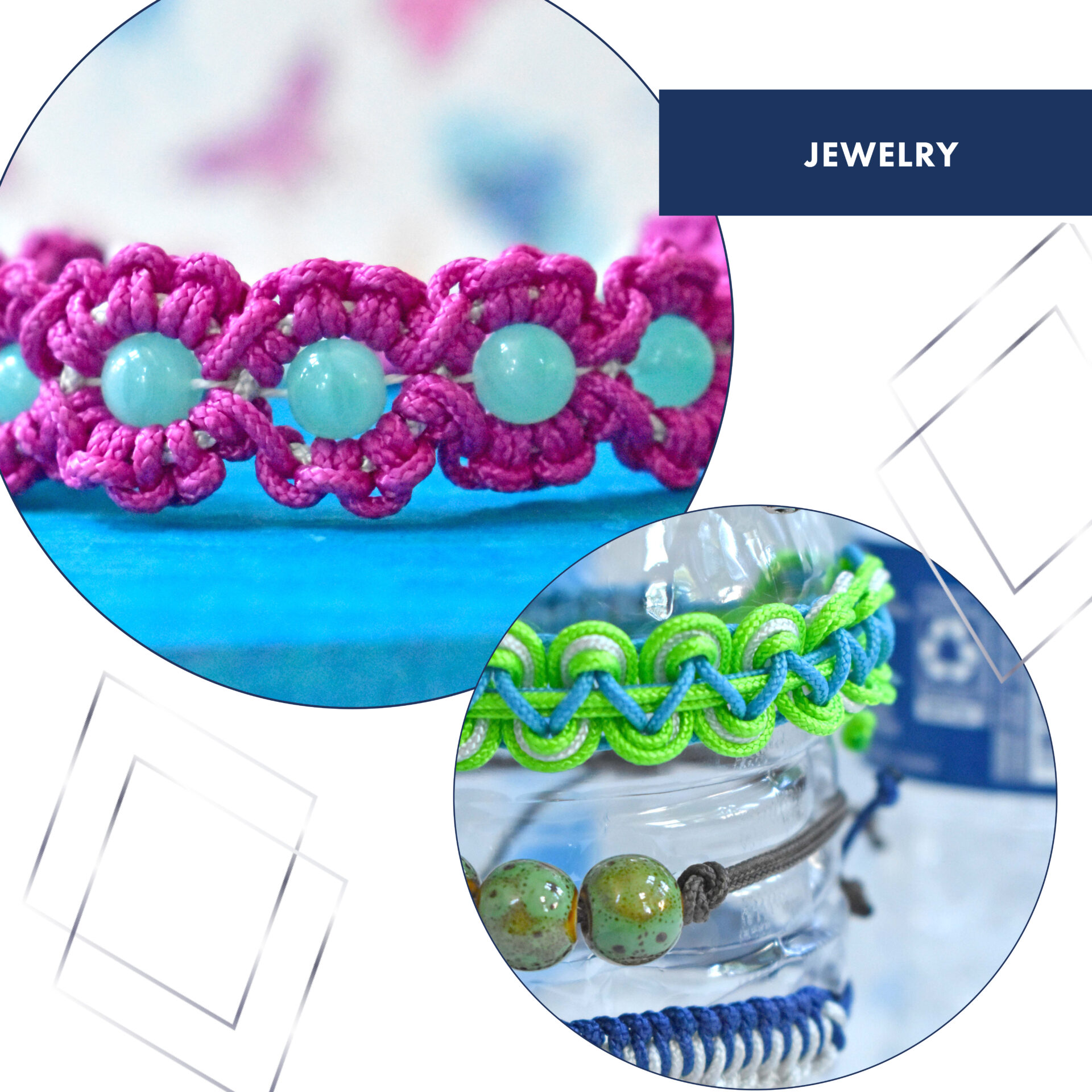 RePEaT Jewelry Cord - Lime Green - Image 2