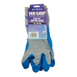 Sea Grip Premium Non-Slip Gloves, Light Blue/White, X-Large, 1 pair